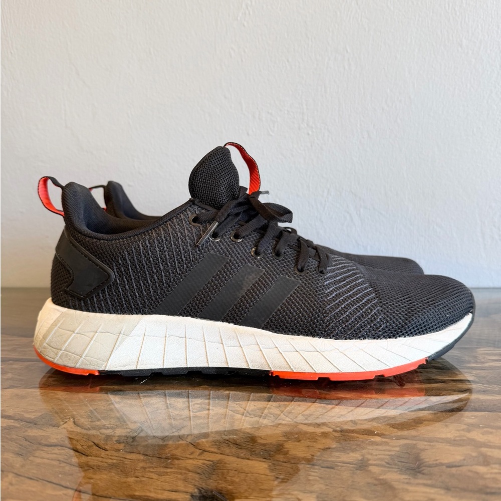 adidas Black and Red Men's Athletic Shoes